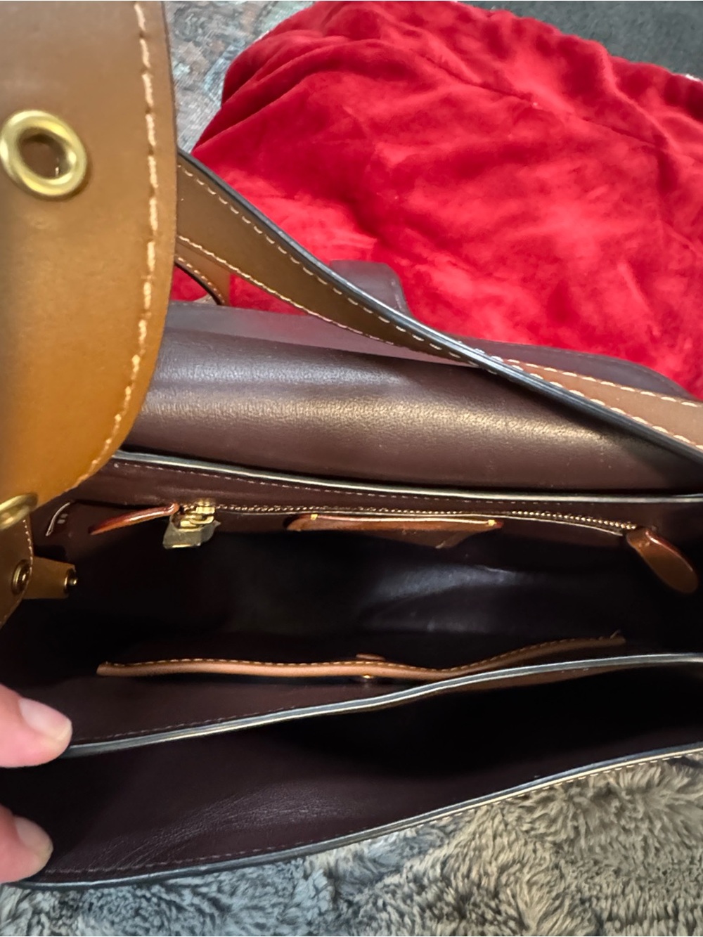Coach Courier Leather Convertible Bag (reissue) - Picture 6 of 9